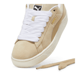 PUMA Suede XL Sneakers in Putty/Warm White Angle 2