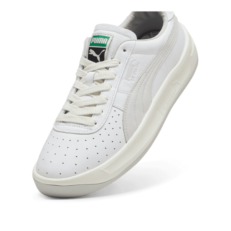 PUMA GV Special Base Sneakers in White/Glacial Grey Angle 2