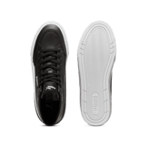 PUMA Court Classic Vulc Mid Sneakers in Black/White Angle 0