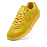 PUMA Palermo Citrus Sneakers in Tangerine/Flaxen Angle 2
