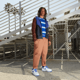 Nike Air Force 1 Low '07 Medium Blue Angle 7