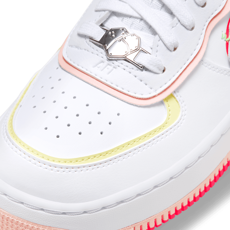 Nike Air Force 1 Low Shadow White Pink Orange (W) Angle 4