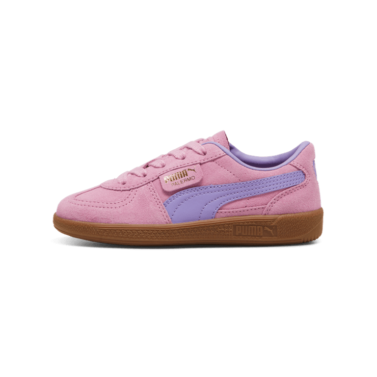 Puma Palermo Little Kid 'Mauved Out Lavender Alert' Angle 1