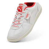 PUMA Palermo Lady Court Sneakers in White/Vapor Grey Angle 2