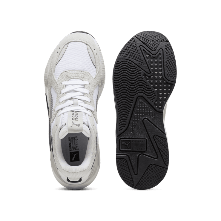PUMA RS-X Heritage Sneakers in White/Cool Light Grey Angle 0