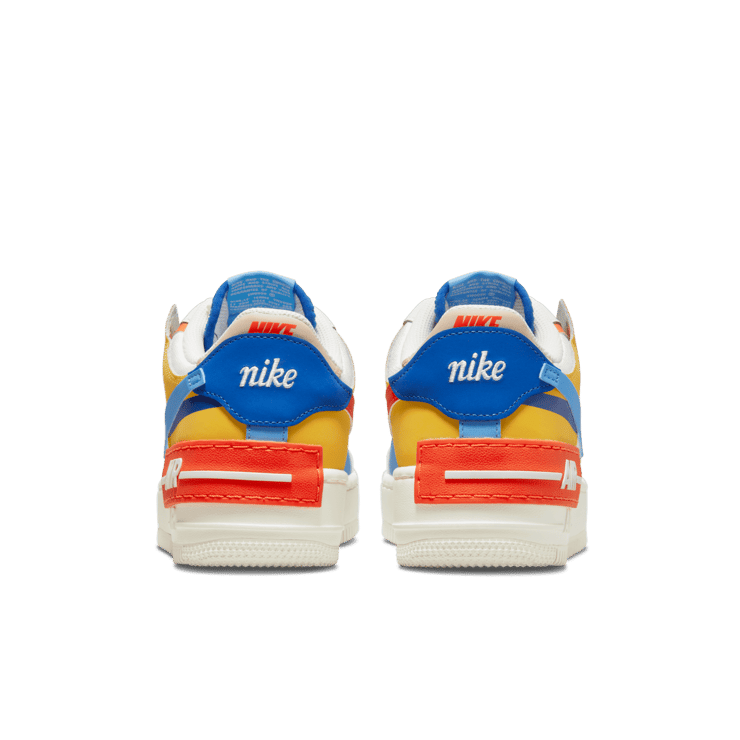 Nike Air Force 1 Low Shadow Rush Orange University Blue (W) Angle 3