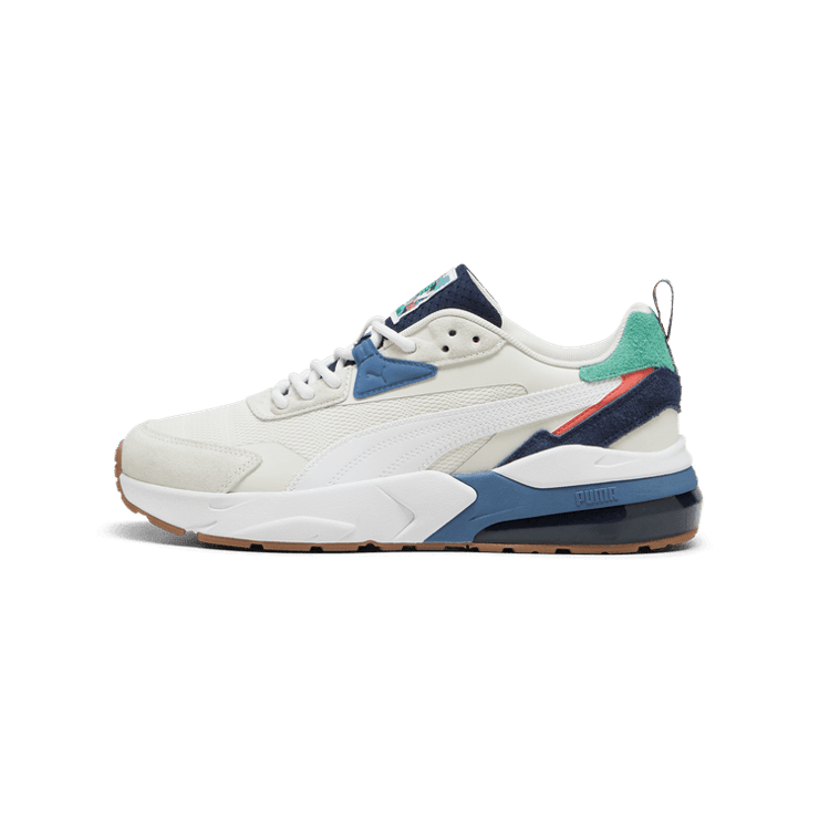 PUMA Vis2k SL Year Of Sports Sneakers in Vapor Grey/White/Blue Horizon Angle 1