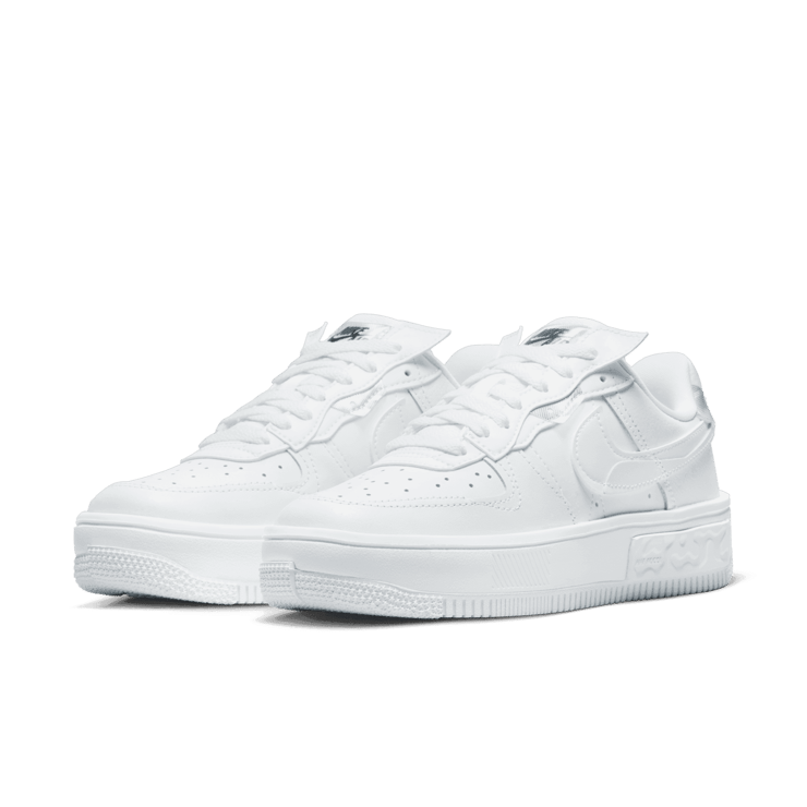 Nike Air Force 1 Low Fontanka Triple White (W) Angle 2