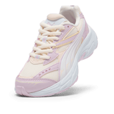 PUMA Morphic Metamorphasis Sneakers in Frosted Ivory/Pearl Pink/Silver Mist (GS) Angle 2