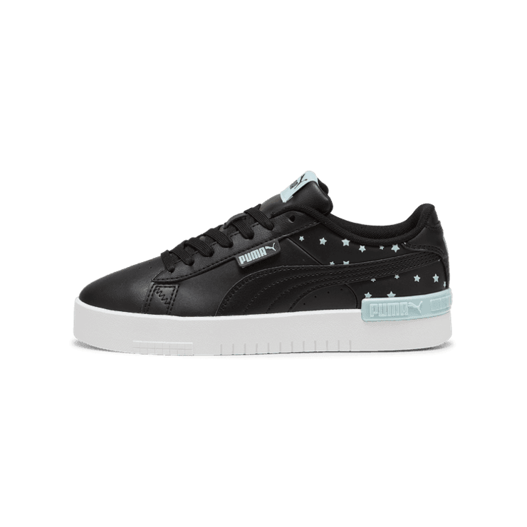 PUMA Jada Stars Sneakers in Black/Frosted Dew (GS) Angle 1