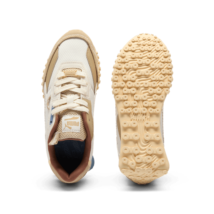 PUMA Blktop Rider Expeditions Sneakers in Sugared Almond/Prairie Tan Angle 0