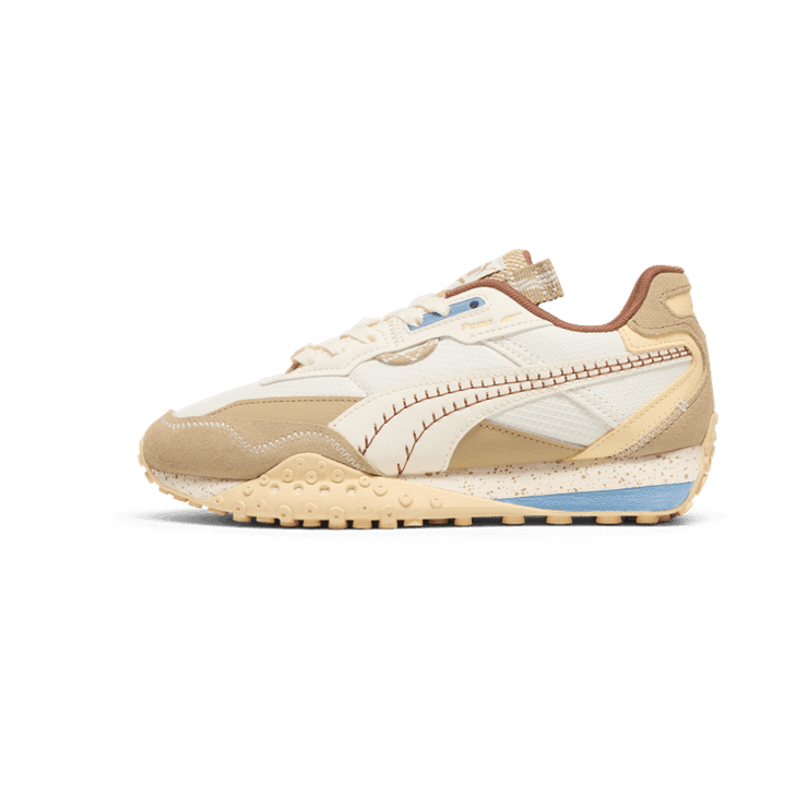 PUMA Blktop Rider Expeditions Sneakers in Sugared Almond/Prairie Tan Angle 1