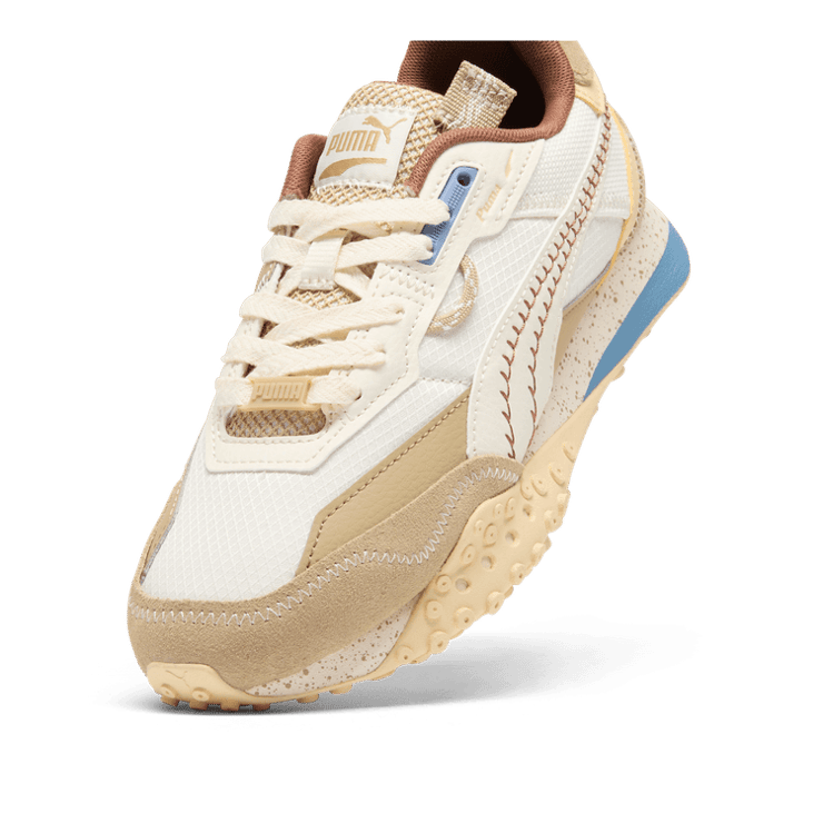 PUMA Blktop Rider Expeditions Sneakers in Sugared Almond/Prairie Tan Angle 2