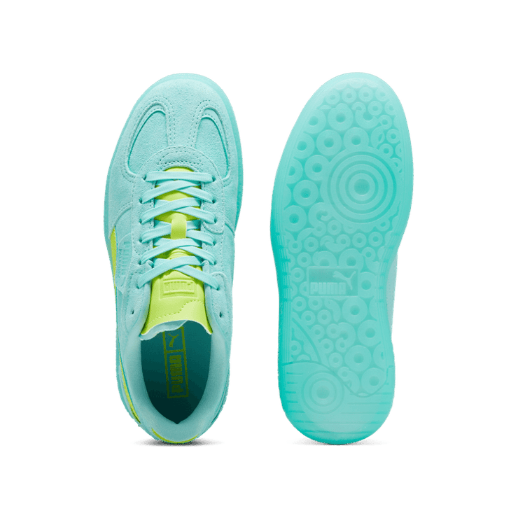PUMA Palermo Moda Xtra Sneakers Women in Electric Peppermint/Electric Lime Angle 0