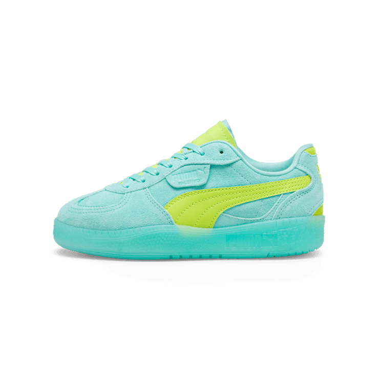 PUMA Palermo Moda Xtra Sneakers Women in Electric Peppermint/Electric Lime Angle 1