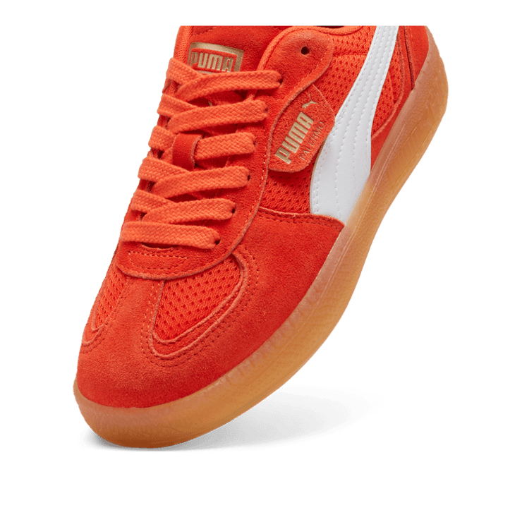 PUMA Palermo LaModa Vintage Sneakers in Redmazing/Gum Angle 2