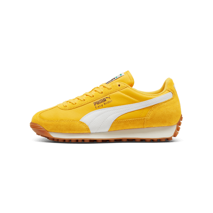 PUMA Easy Rider Vintage Sneakers in Tangerine/White Angle 1