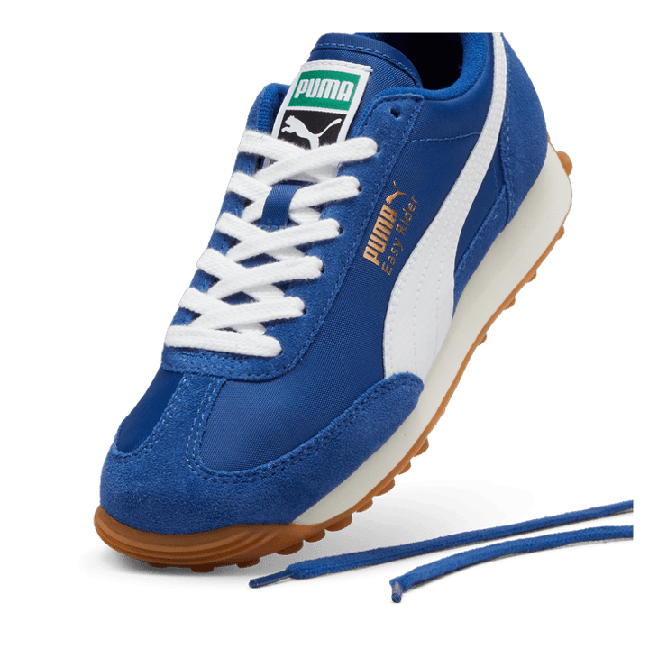 PUMA Easy Rider Vintage Sneakers in Royal Blue (GS) Angle 2