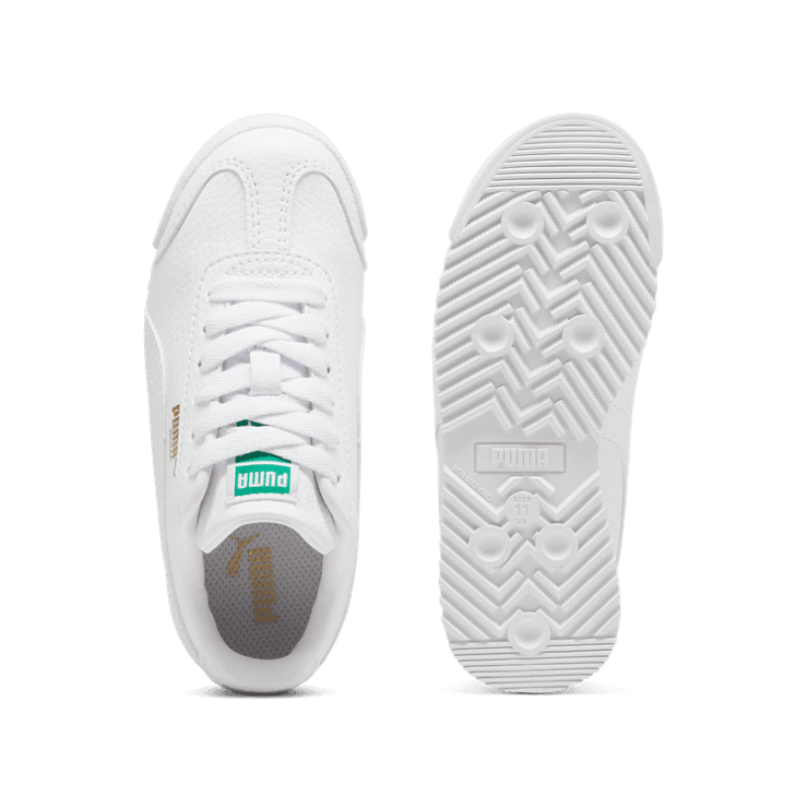 PUMA Roma 24 Standard Sneakers in White (GS) Angle 0