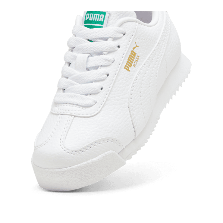 PUMA Roma 24 Standard Sneakers in White (GS) Angle 2