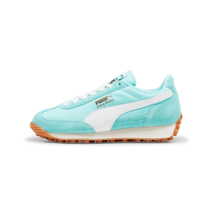 PUMA Easy Rider Vintage Sneakers in Mint/White (GS) Angle 1