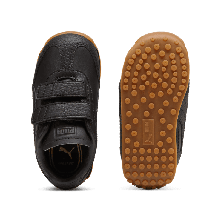 PUMA Easy Rider Leather s' Sneakers in Black (TD) Angle 0
