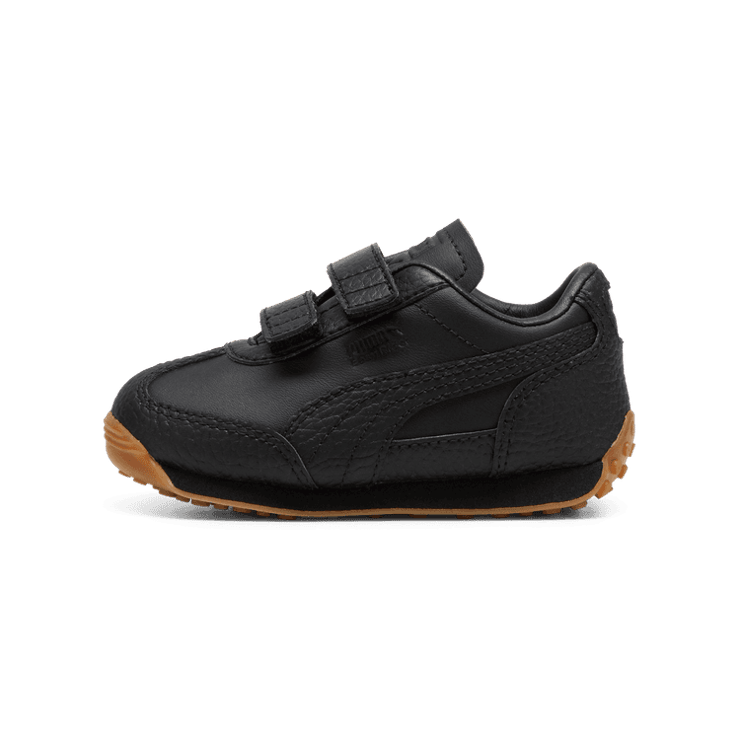 PUMA Easy Rider Leather s' Sneakers in Black (TD) Angle 1
