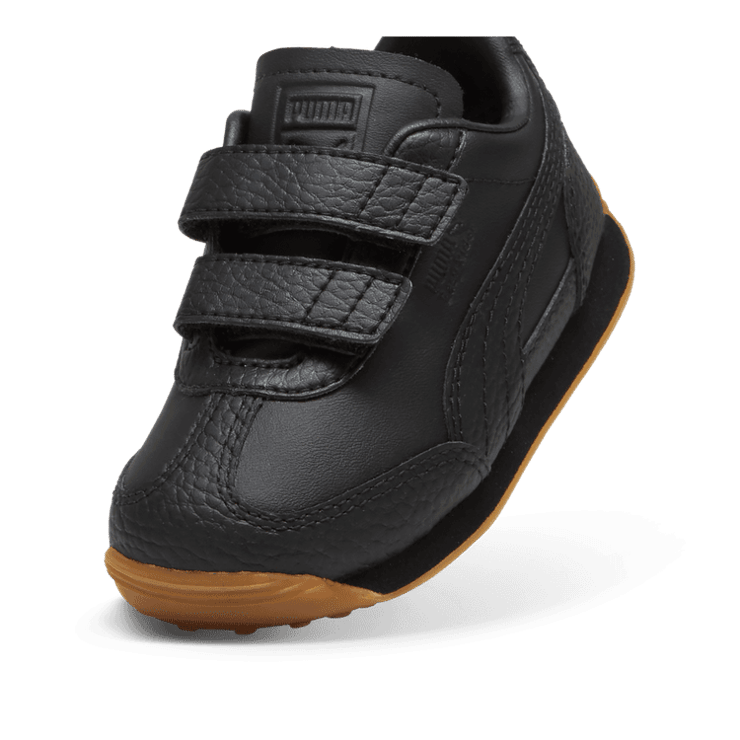 PUMA Easy Rider Leather s' Sneakers in Black (TD) Angle 2