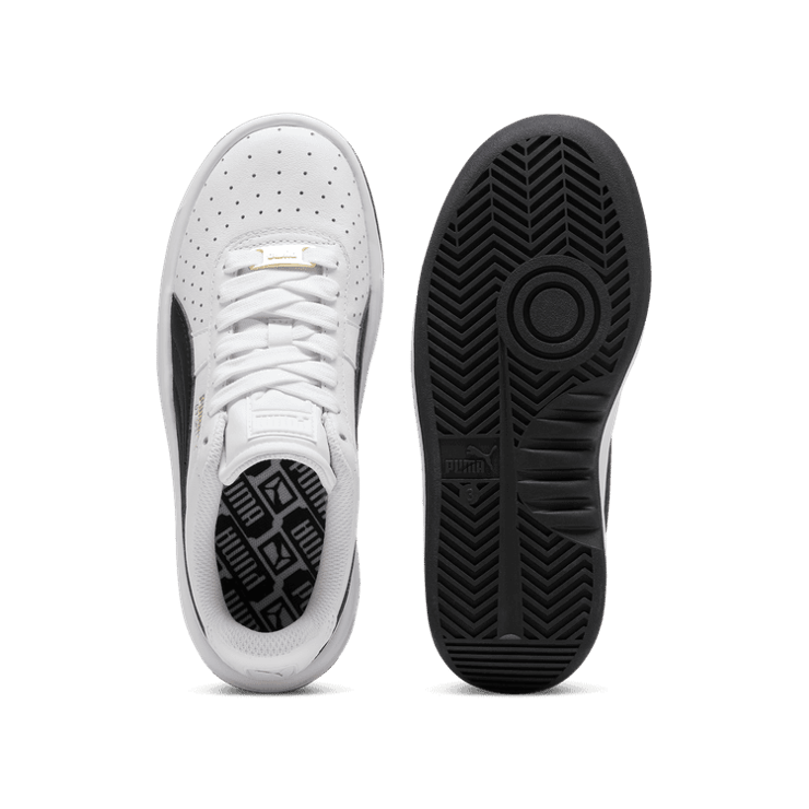 PUMA GV Special Sneakers in White/Black (GS) Angle 0