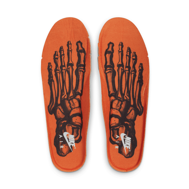 Nike Air Force 1 Low Orange Skeleton Angle 7