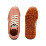 PUMA Easy Rider Vintage Sneakers in Deeva Peach/Alpine Snow/Gold (PS) Angle 0