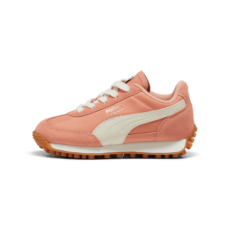 PUMA Easy Rider Vintage Sneakers in Deeva Peach/Alpine Snow/Gold (PS) Angle 1
