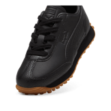 PUMA Easy Rider Leather Sneakers in Black (PS) Angle 2