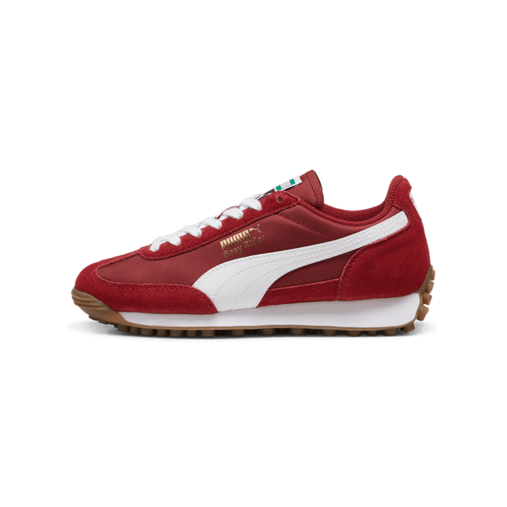 PUMA Easy Rider Vintage Sneakers in Intense Red/White (GS) Angle 1