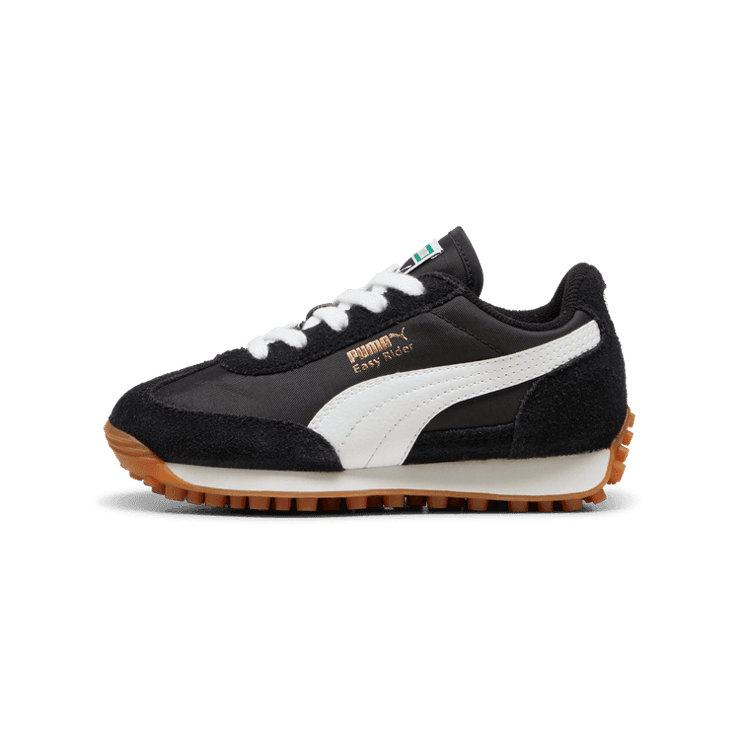 PUMA Easy Rider Vintage Sneakers in Black/White (PS) Angle 1