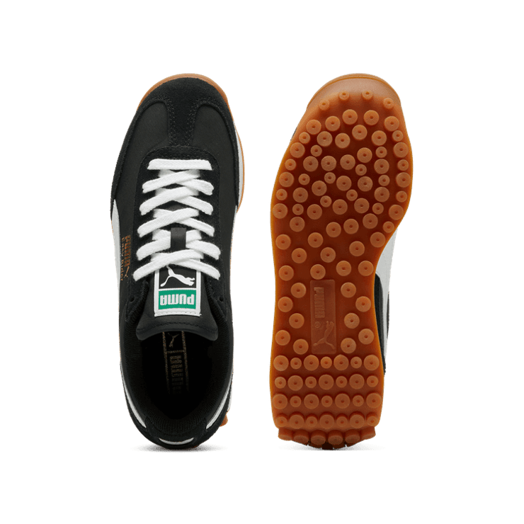 PUMA Easy Rider Vintage Sneakers in Black/White (GS) Angle 0