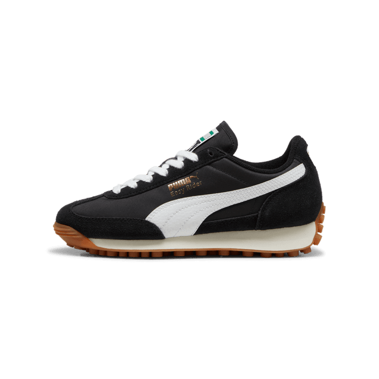 PUMA Easy Rider Vintage Sneakers in Black/White (GS) Angle 1