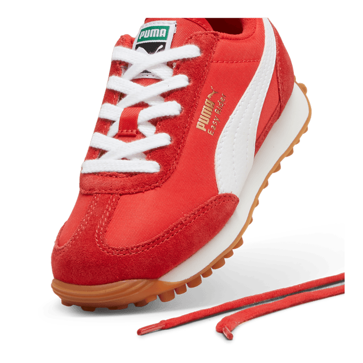 PUMA Easy Rider Vintage Sneakers in Red/White (PS) Angle 2