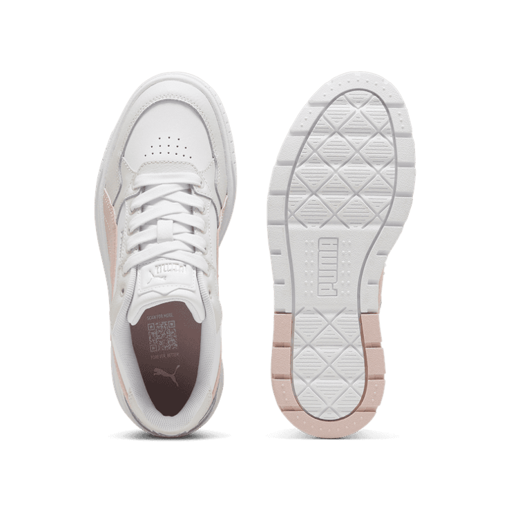 PUMA Karmen II IDOL Sneakers in White/Mauve Mist/Feather
