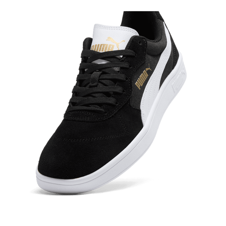 PUMA Astro Play Sneakers in Black/White Angle 2