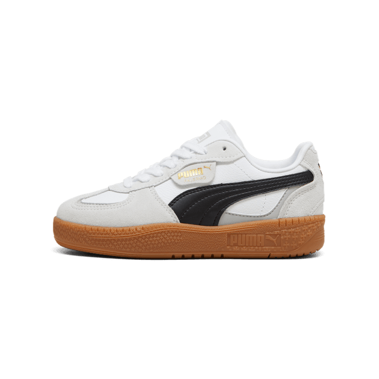 PUMA Palermo Moda Sneakers in White/Black (GS) Angle 1