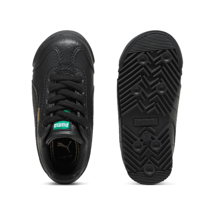 PUMA Roma 24 Standard s' Sneakers in Black (TD) Angle 0