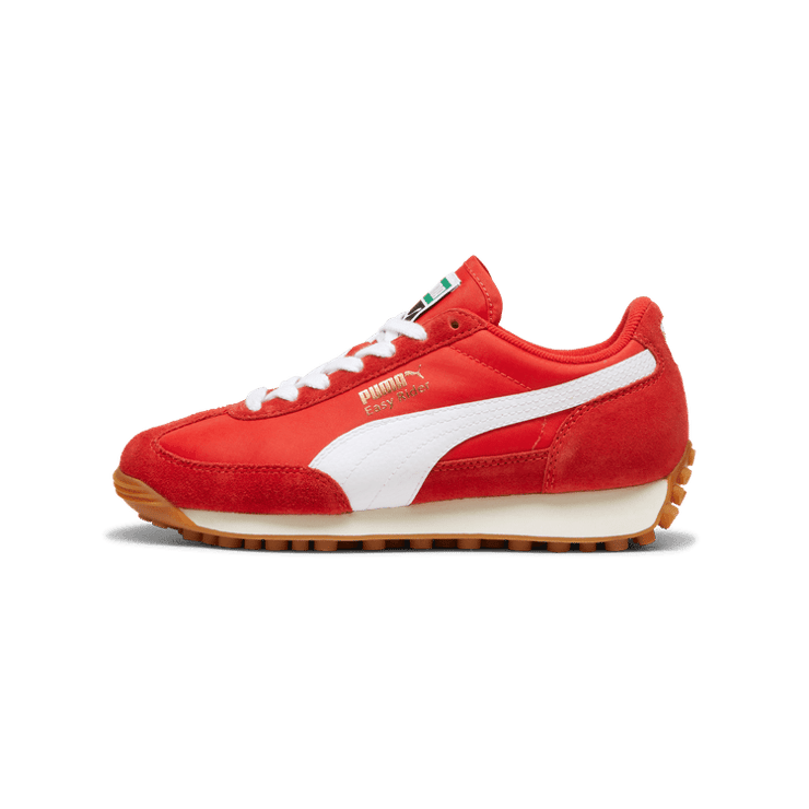 PUMA Easy Rider Vintage Sneakers in Red/White (GS) Angle 1