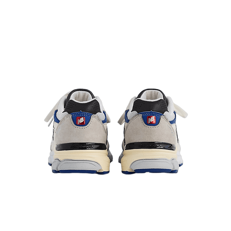 New Balance 990v3 Made in USA by Teddy Santis White Blue Angle 1
