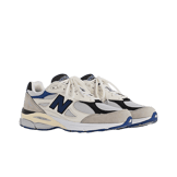 New Balance 990v3 Made in USA by Teddy Santis White Blue Angle 2