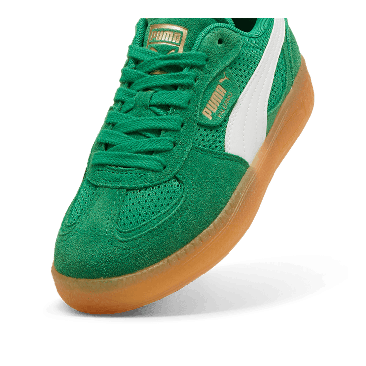 PUMA Palermo LaModa Vintage Sneakers in Archive Green/Gum Angle 2