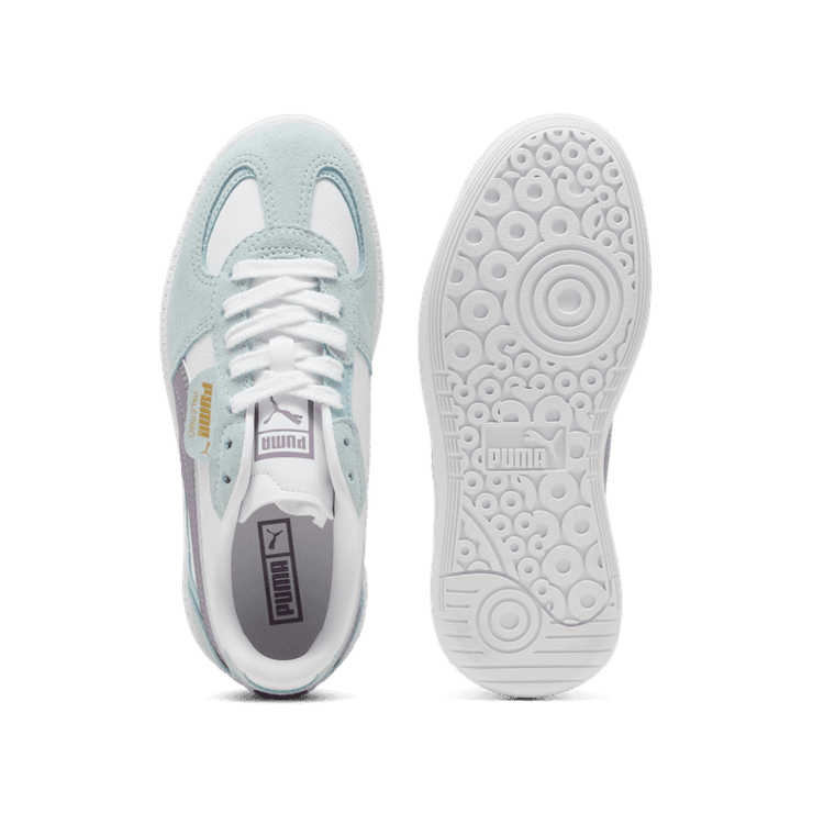 PUMA Palermo Moda Sneakers in White/Pale Plum (GS) Angle 0