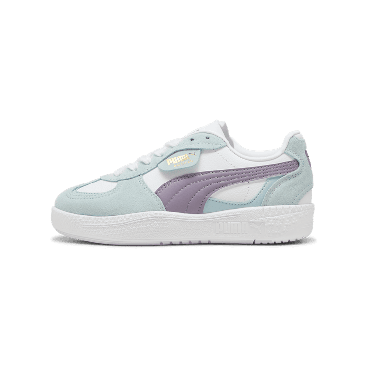PUMA Palermo Moda Sneakers in White/Pale Plum (GS) Angle 1