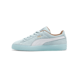 PUMA Suede NYC Long Run Sneakers in Frosted Dew/White/Haute Coffee Angle 1