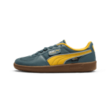 PUMA Palermo NYC Long Run Cordura Sneakers in Grey Skies/Tangerine/Silver Angle 1